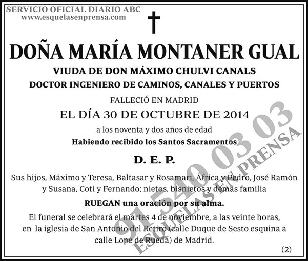 María Montaner Gual